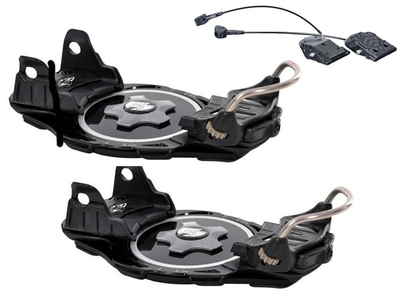 F2 INTEC TITANIUM Black Snowboardbindung Step In Hardboot Snowboard Schuhe Boot