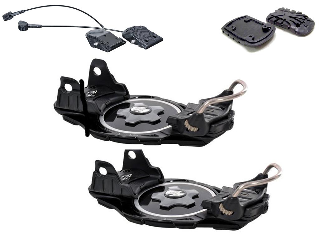 F2 INTEC TITANIUM Black Snowboardbindung Step In Hardboot Snowboard Schuhe Boot
