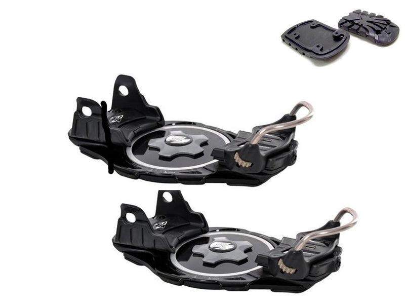 F2 INTEC TITANIUM Black Snowboardbindung Step In Hardboot Snowboard Schuhe Boot