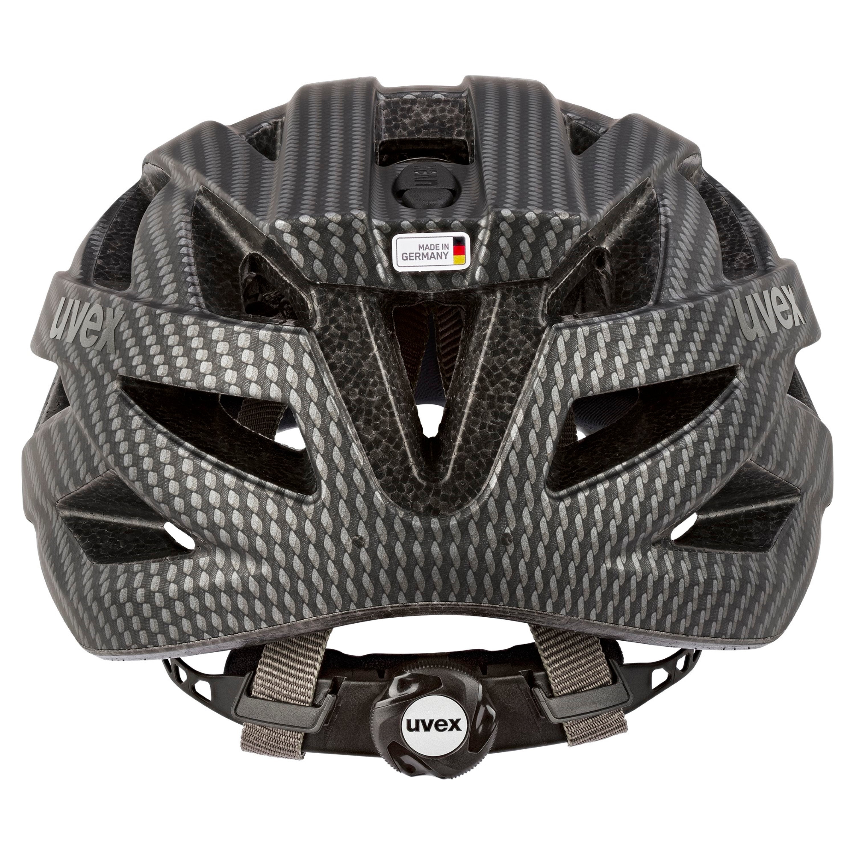 Uvex i-vo cc Fahrradhelm Rad Bike Helm black carbon look mat Erwachsene
