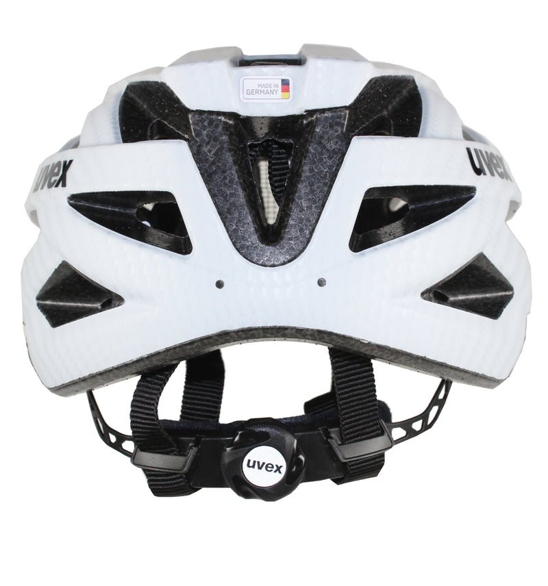 i-vo cc Fahrradhelm white carbon look mat