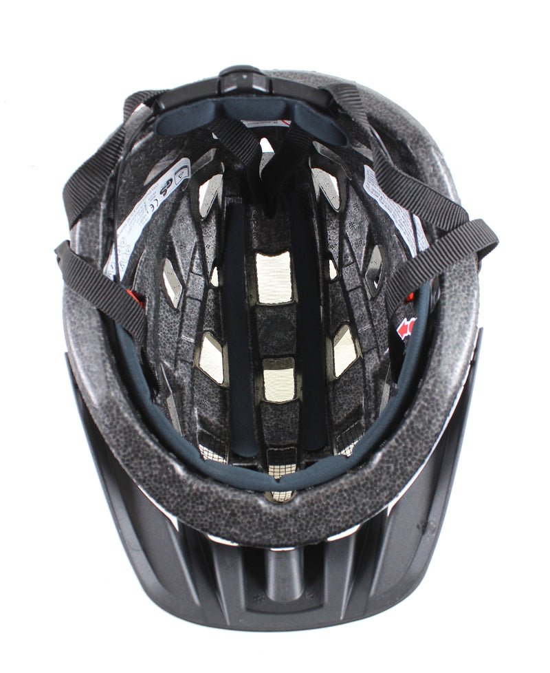 i-vo cc Fahrradhelm white carbon look mat