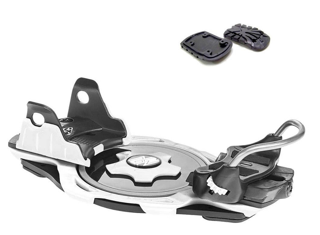 F2 INTEC TITANIUM White Snowboard Step-In-Bindung