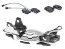 F2 INTEC TITANIUM White Snowboard Step-In-Bindung