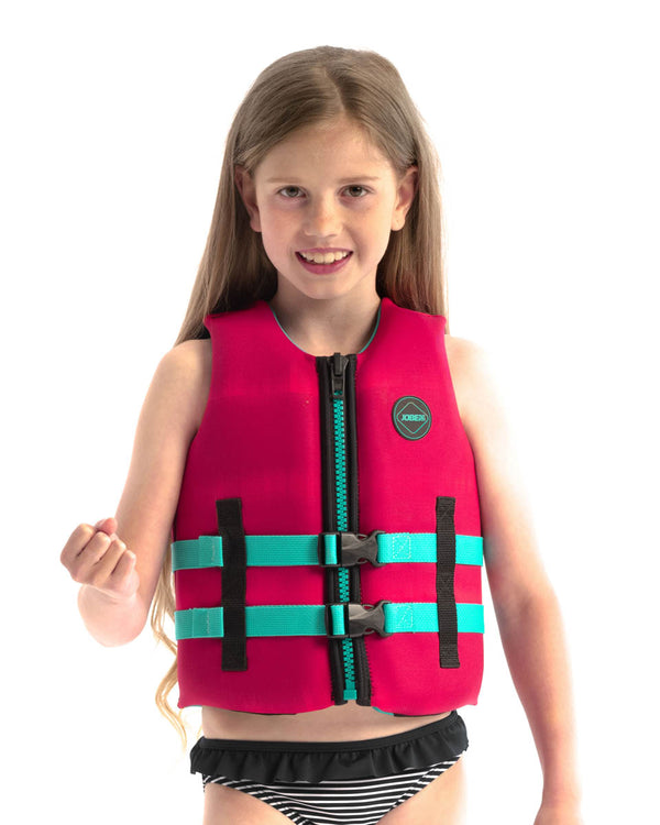 Jobe NEOPRENE LIFE VEST Schwimmweste hot pink Kinder