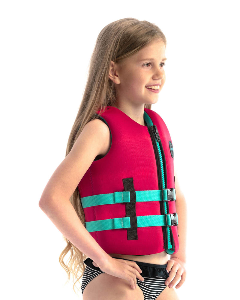 Jobe NEOPRENE LIFE VEST Schwimmweste hot pink Kinder