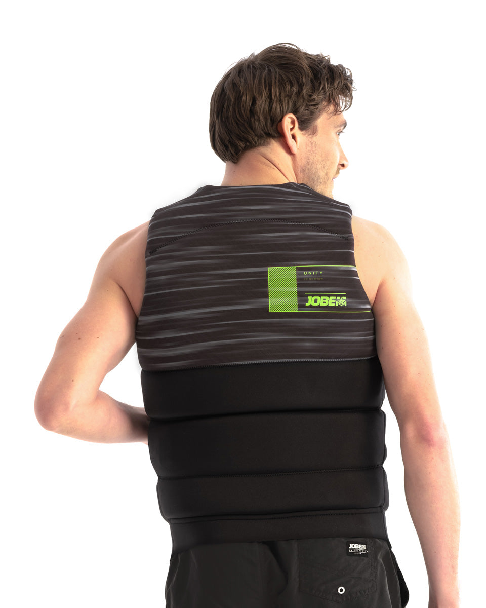 Jobe UNIFY SIDE ENTRY Schwimmweste black lime Herren