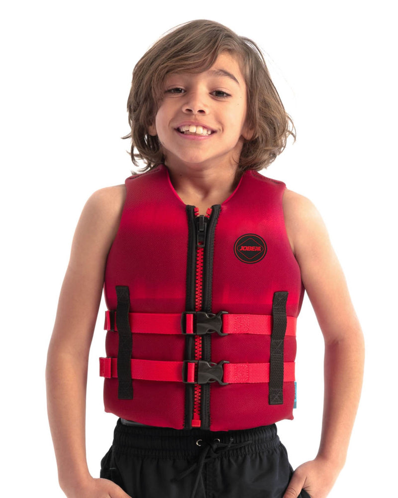 Jobe Neopren Red Kinder Schwimmweste Red