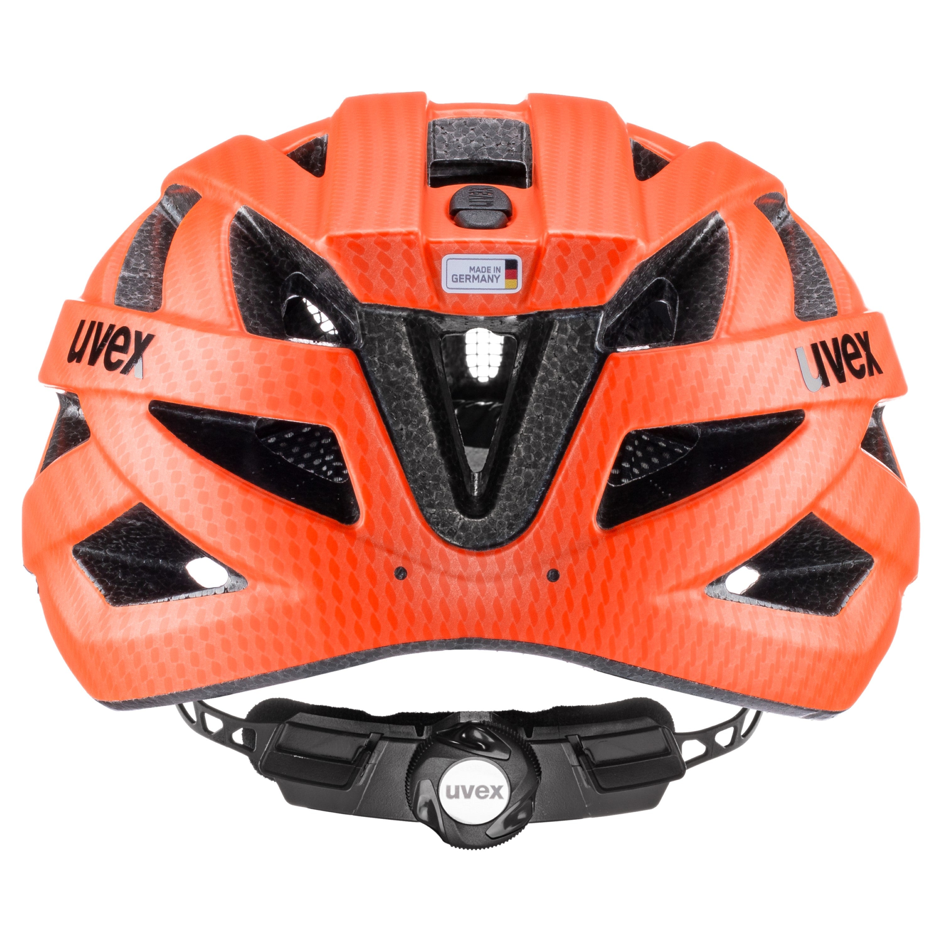 i-vo cc Fahrradhelm carbon look orange mat
