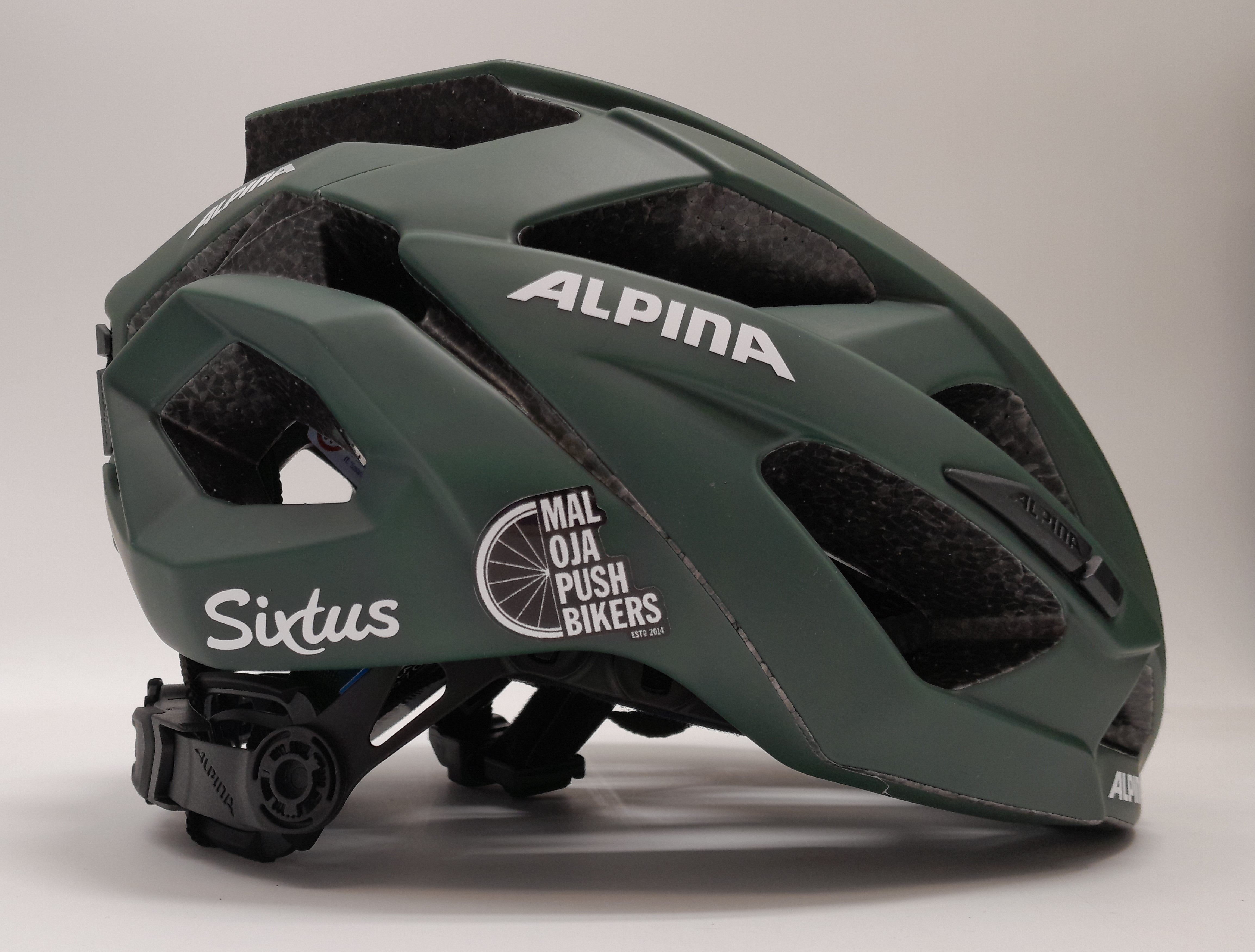 Alpina VALPAROLA PUSHBIKERS V Fahrradhelm black Unisex