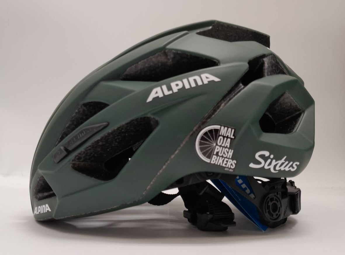 Alpina VALPAROLA PUSHBIKERS V Fahrradhelm black Unisex