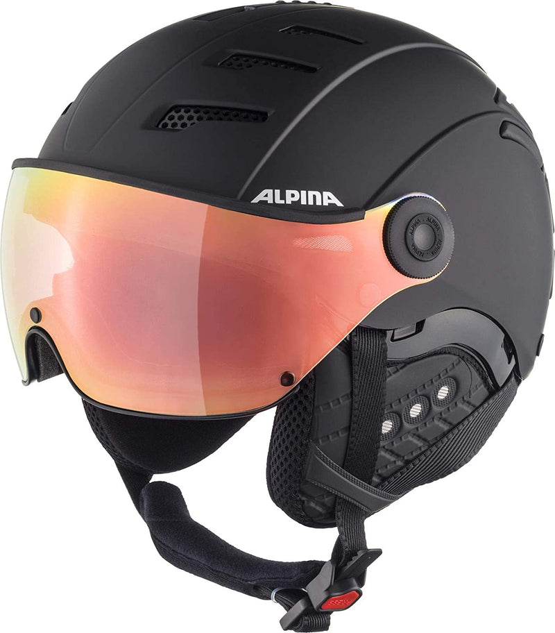 Alpina Jump 2.0 Q-Lite black matt Skihelm Snowboardhelm Unisex
