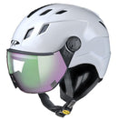 CP CORAO+ Skihelm white shiny Visier CP 20 vario red lens water pink mirror Unisex