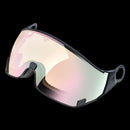 CP CORAO+ Skihelm white shiny Visier CP 20 vario red lens water pink mirror Unisex