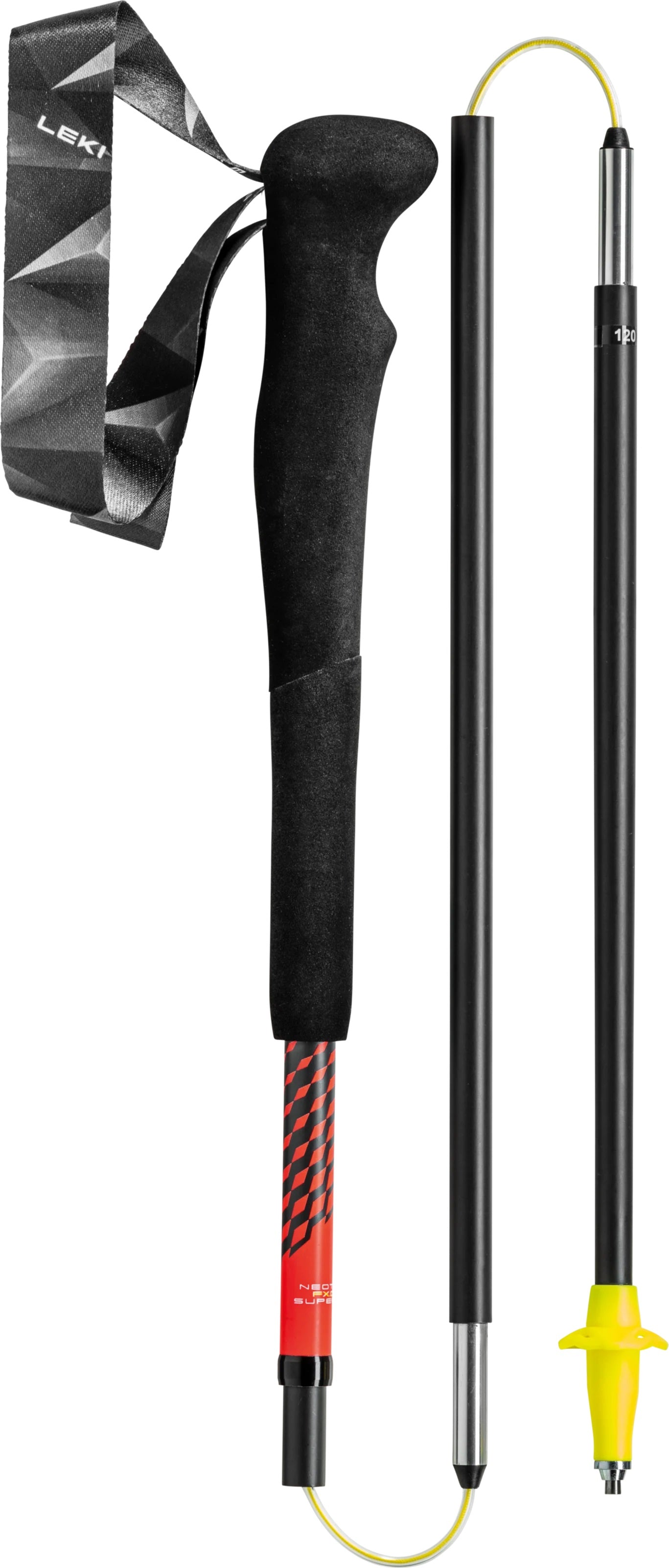 Leki NEOTRAIL FX.ONE SUPERLITE bright red-neon yellow-natural carbon Unisex