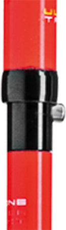 Leki ULTRATRAIL FX. ONE Trailrunningstöcke bright red-neonyellow-natural carbon Unisex