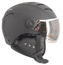 Alpina JUMP 2.0 Ski-und Snowboardhelm mit Visier white HM grey silver Unisex