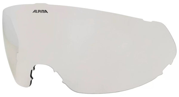Alpina Alto Visor V (Varioflex) Visier für Alto Ski- oder Snowboarvisierhelm Visierhelm Ski Snowboard Wintersport silver j24