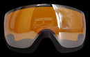 Alpina Alto Visor Q-Lite (Quattroflex Lite) Visier für Alto Ski- oder Snowboarvisierhelm Visierhelm Ski Snowboard Wintersport gold j24