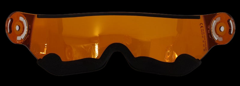 Alpina Alto Visor Q-Lite (Quattroflex Lite) Visier für Alto Ski- oder Snowboarvisierhelm Visierhelm Ski Snowboard Wintersport blue j24