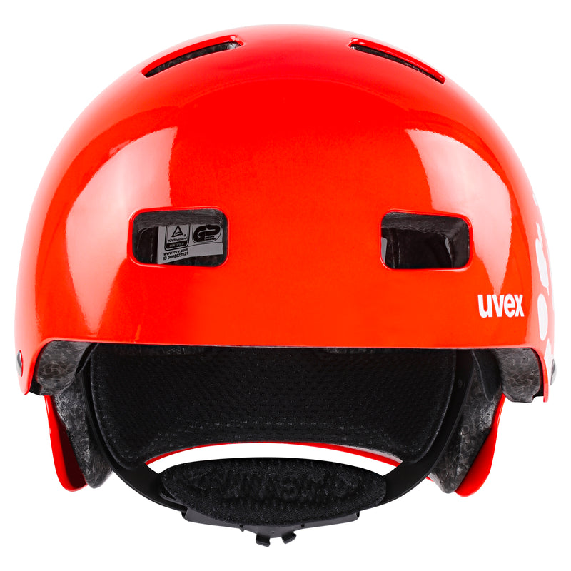 Uvex KID 3 neon red Fahrradhelm Kinder