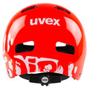 Uvex KID 3 dirtbike neon red Kinder Fahrradhelm