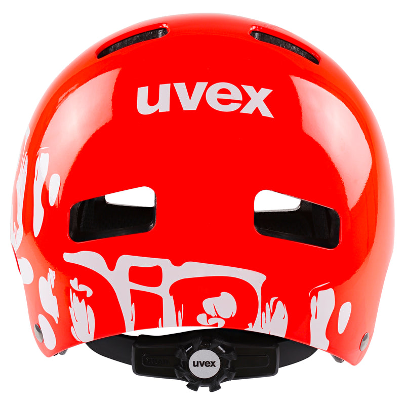 Uvex KID 3 neon red Fahrradhelm Kinder