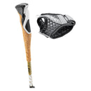 LEKI Teleskop Cross Trail TA - Faltstock white-driftwood-black-100-135