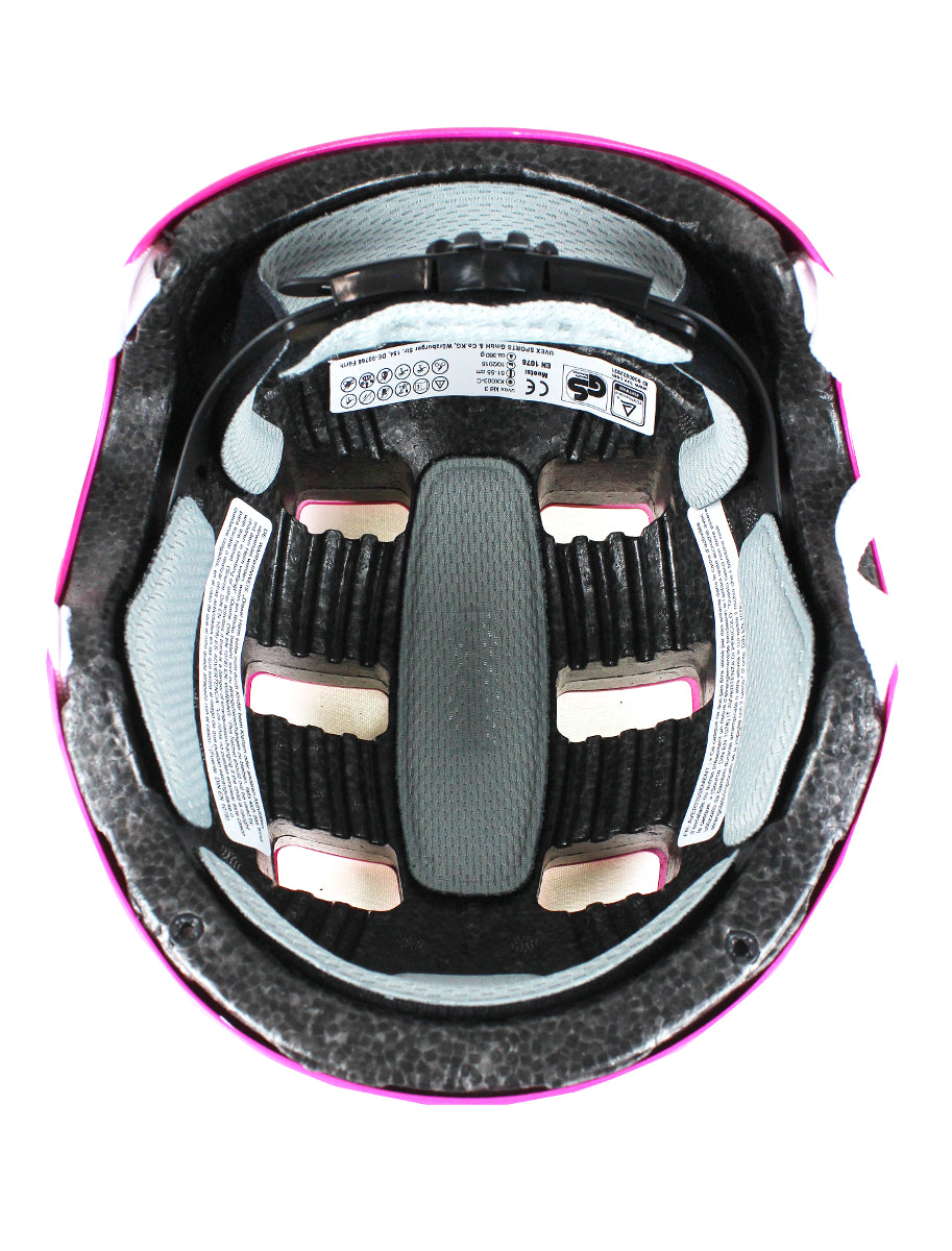 Kid 3 scary pink Kinder Fahrradhelm