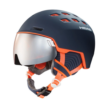Head Skihelm Blue Salmon