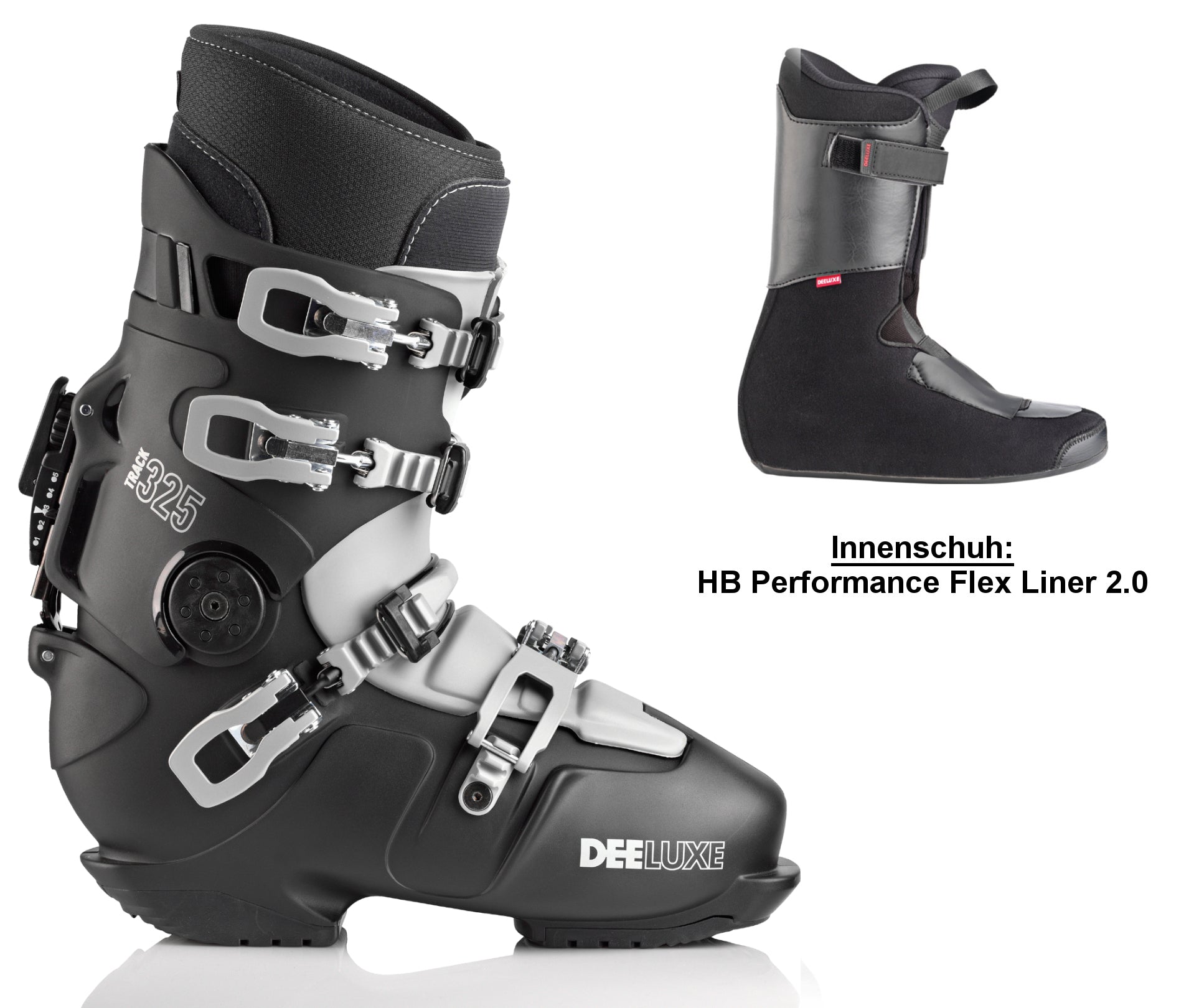 Hbflex Deeluxe Track 325 Hartboots Optional: HB Flex 2.0 Innenschuhe + F2 Int