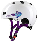 Kid 3 butterfly blue Kinder Fahrradhelm