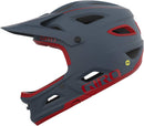 Giro SWITCHBLADE MIPS Fahrradhelm matte portaro grey red Gr. M (55-59 cm) Herren