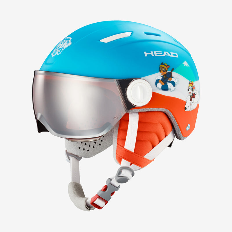 Head MOJO VISOR PAW PATROL Kinder Ski Snowboardhelm mit Visier blue