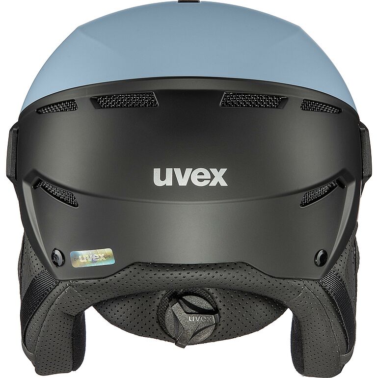 uvex INSTINCT VISOR Ski-Snowboardhelm glacier black mat Unisex