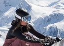 Gogglesoc SNOW LEOPARD Gogglesoc Schutzhülle für Ski- oder Snowboardbrille