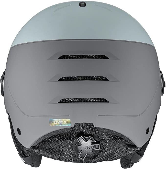 uvex WANTED VISOR Ski-Snowboardhelm glacier-rhino mat Unisex