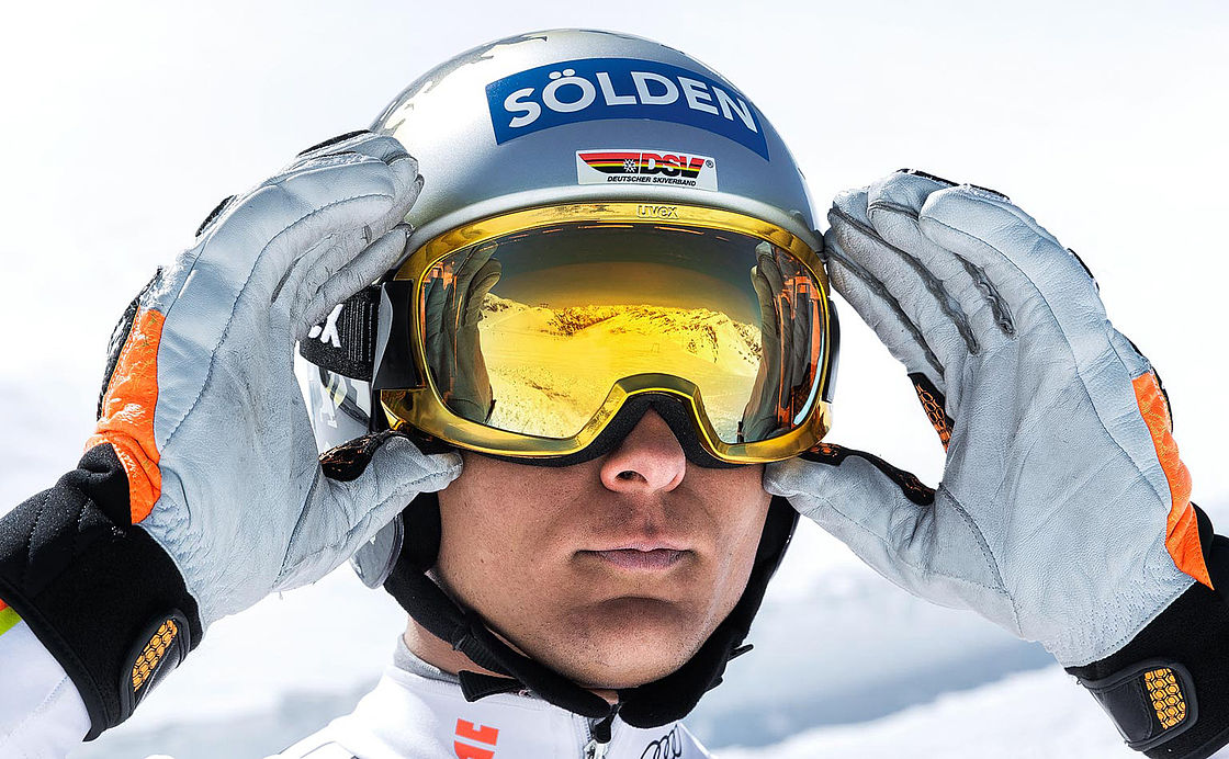 uvex CONTEST FM Ski-Snowboardbrille gold Unisex