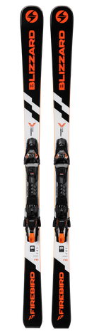 Blizzard FIREBIRD R TI 170cm + Marker XCELL 12 - Herren Rennski Weiß Schwarz