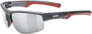 uvex SPORTSTYLE 226 Sportbrille grey red Unisex