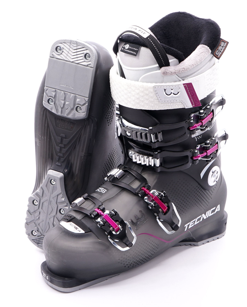 Tecnica MACH1 95 S W MV Skischuh black pink Damen Gr. Mondo 24.5 - EU 38 2/3