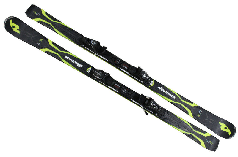 Nordica GT 78 176 cm Ski Set Freeride gebraucht Bindung Nordica Testski