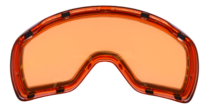 Giro S Goggle Ersatzscheibe für Skibrille Agent und Eave Vivid Infrared