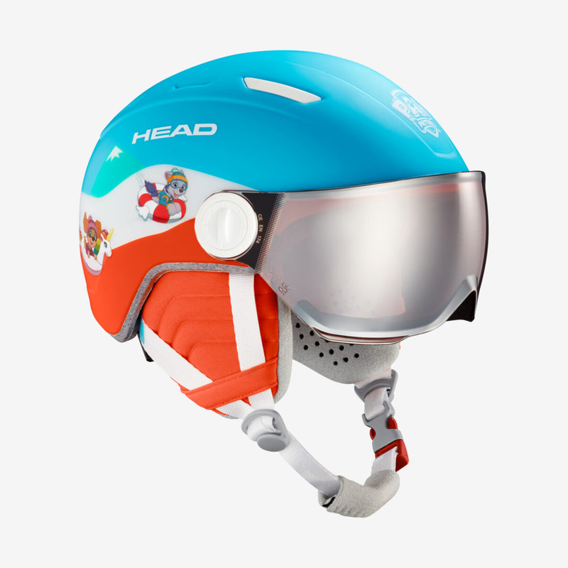 Head MOJO VISOR PAW PATROL Kinder Ski Snowboardhelm mit Visier blue