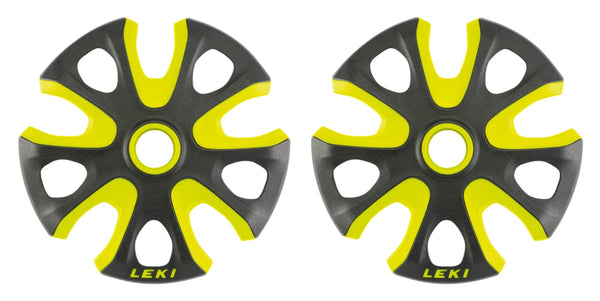 Leki BIG MOUNTAIN BASKET 2K Ersatzteile für Skitourenstöcke neon yellow black Gr. 95 mm