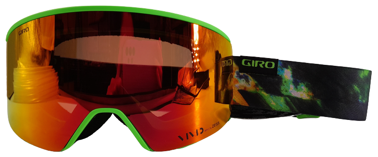 Giro AXIS Skibrille Green Data Mosh + Ersatzscheibe Herren