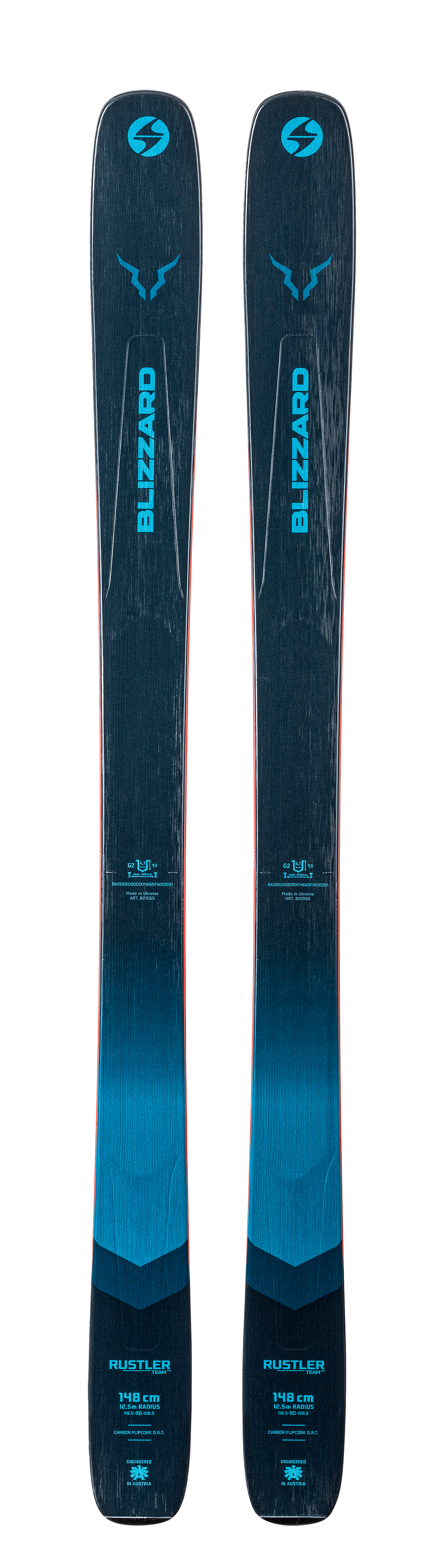 Blizzard RUSTLER TEAM 148cm Jugend Flat Ski