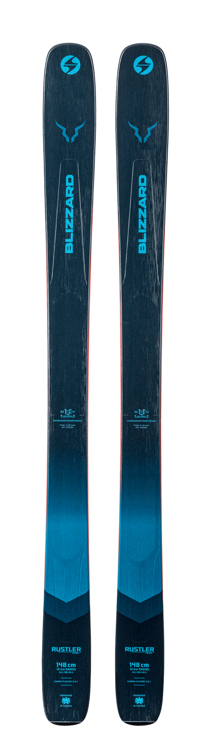 Blizzard RUSTLER TEAM 148cm Jugend Flat Ski
