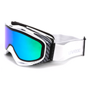 uvex G.GL 300 TOP Skibrille Weiß Unisex + Wechselscheibe Grün