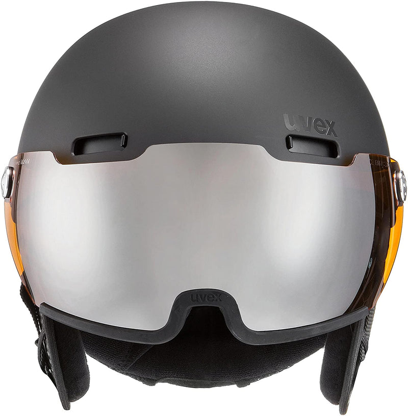 uvex HLMT 500 Visor litemirror silver S2 Skihelme black mat Gr. (59-62) Unisex
